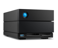 LaCie 2Big Dock 20TB V2 Thunderbolt 3 Czarny - 1066364 - zdjęcie 1